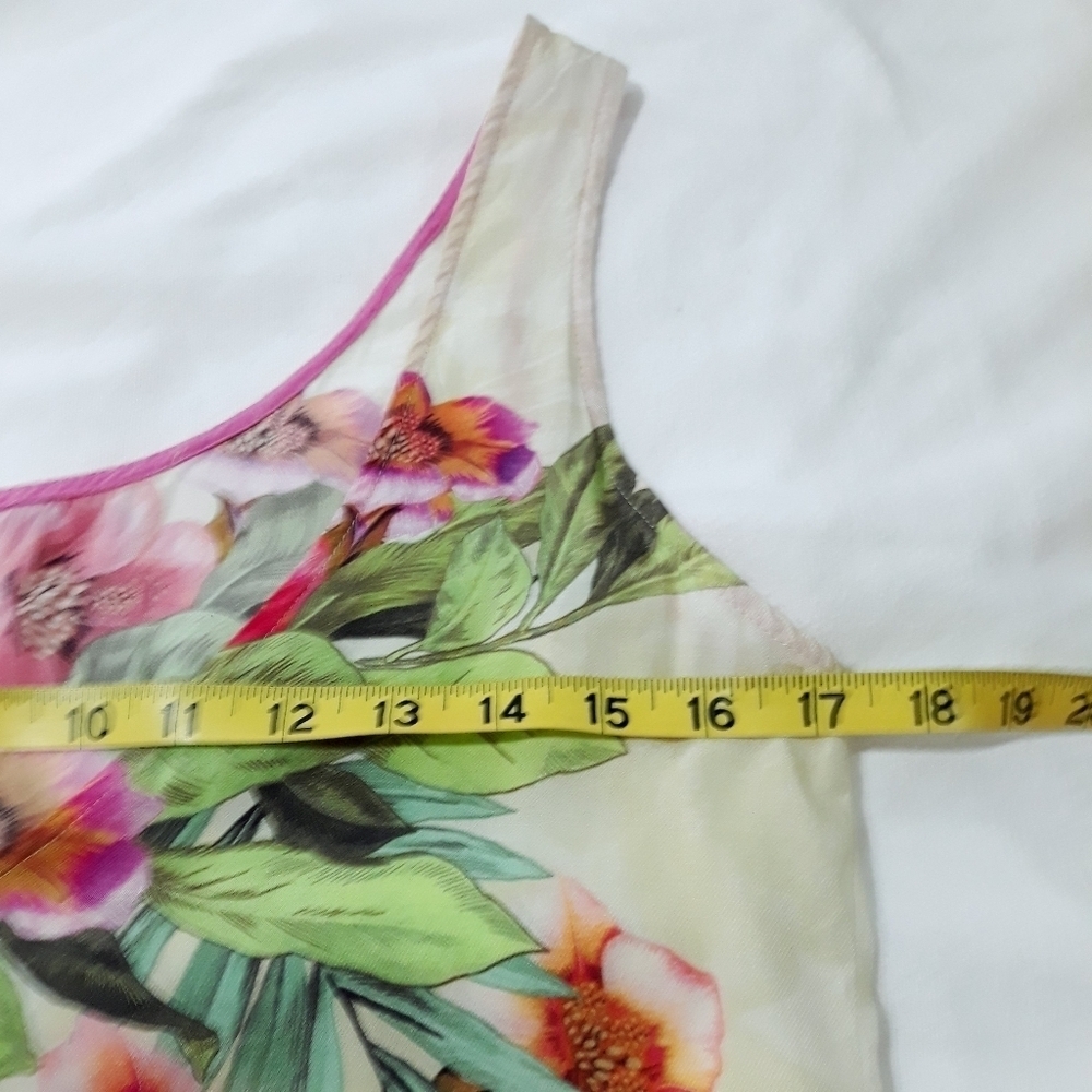Sam & Lavi by Anthropologie Mini Tank Dress Floral Sleeveless USA Oversi… - Picture 7 of 13